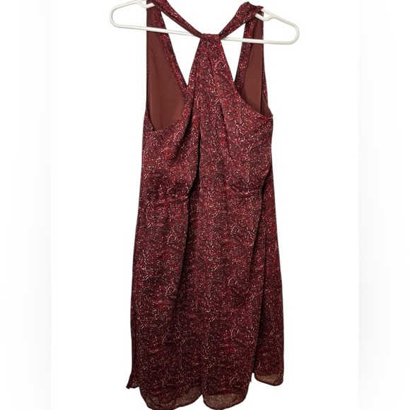 CONVERSE ONE STAR Red Paisley Racerback Midi Style Dress XL - Picture 2 of 7